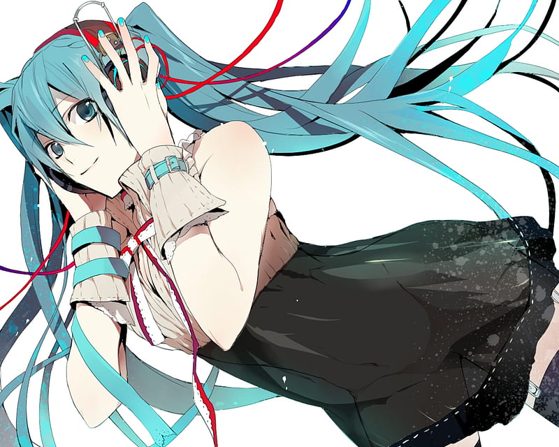 Hatsune Miku Bonita Asombroso Cg Agradable Anime Agua Belleza Chica Anime Fondo De 9285