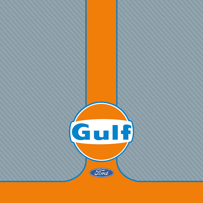 Ford GT40 Gulf, badge, emblem, ford, gt40, gulf, le mans, logo, HD phone wallpaper