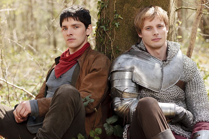 Tv Show, Bradley James, Colin Morgan, Merlin, Merlin (Merlin), Arthur (Merlin), HD wallpaper