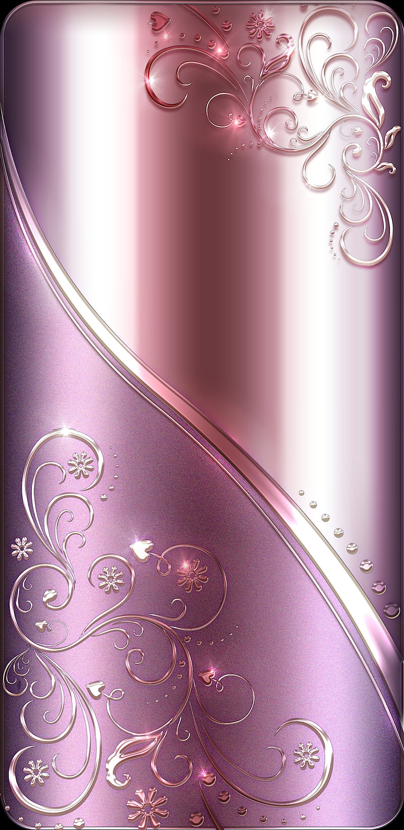 Diamond Shrine, diamond, heart, pink, purple, shine, shrine, sparkle, HD phone wallpaper