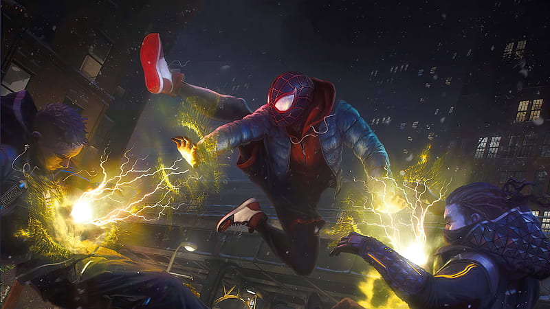 Marvels Spider Man Miles Morales 2020 Ps5 , marvels-spider-man-remastered, spiderman, games, 2020-games, ps5-games, ps-games, HD wallpaper