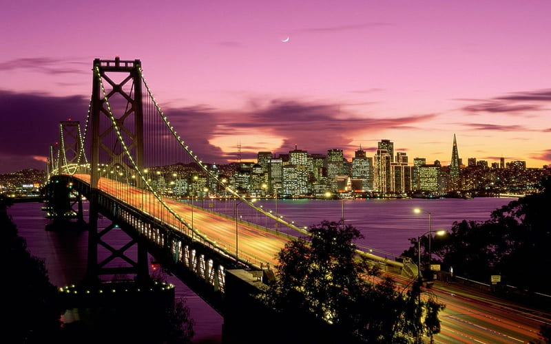 San Francisco Bridge California-Traveled the world, HD wallpaper