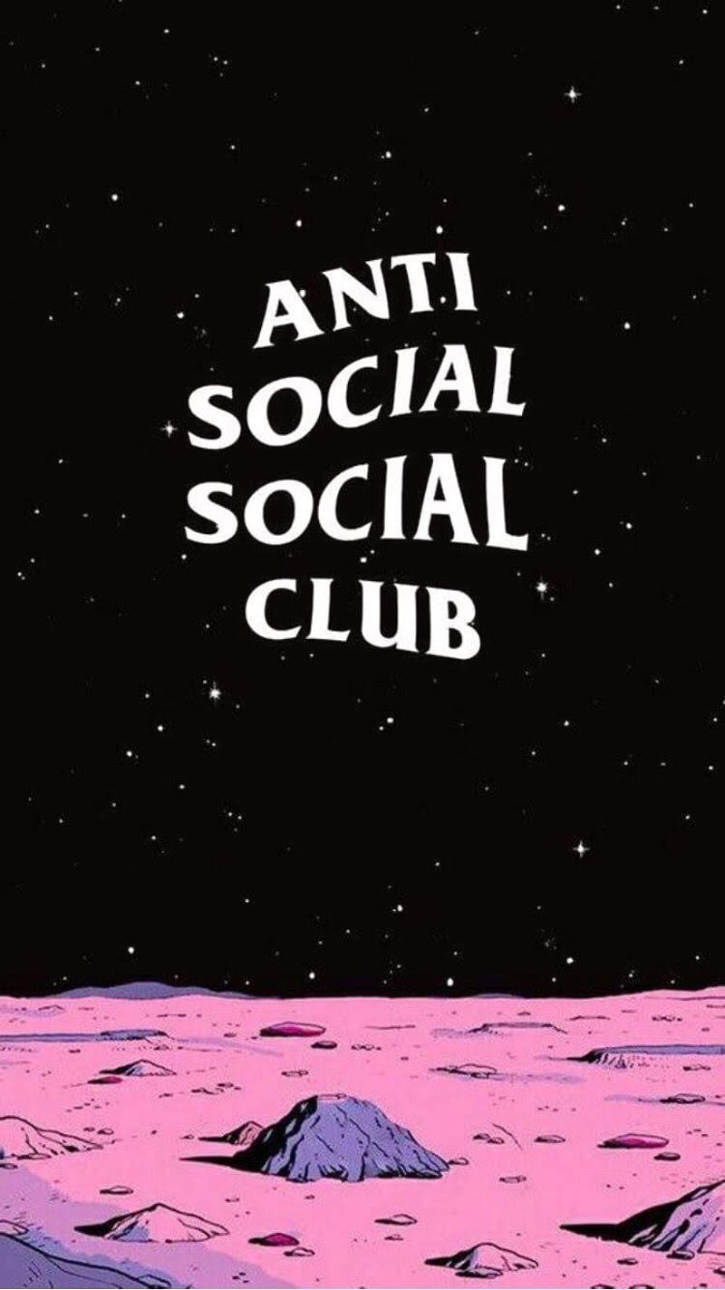 Antisocial Club iPhone Wallpaper  iPhone Wallpapers