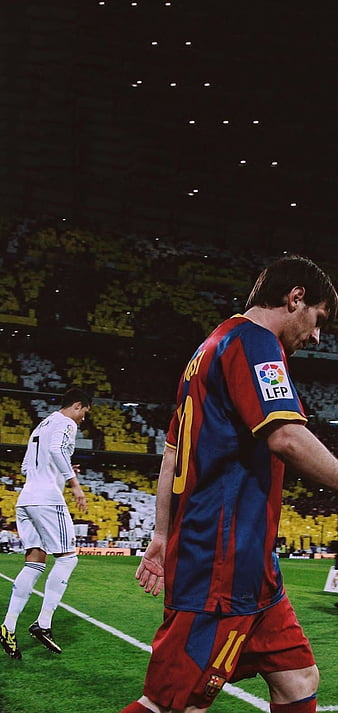 Messi, Ronaldo, barcelona, HD phone wallpaper | Peakpx