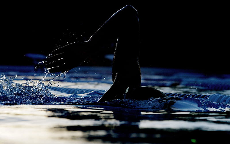 hand swimmer-Sport, HD wallpaper