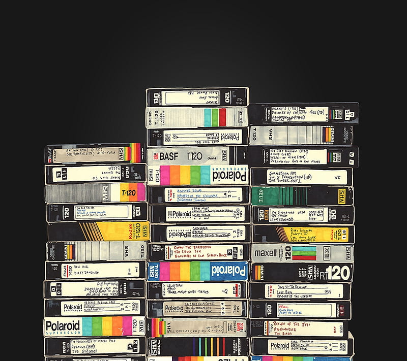 VHS tape wallpaper for iPhone and Android by ryanandradedeabreu on  DeviantArt