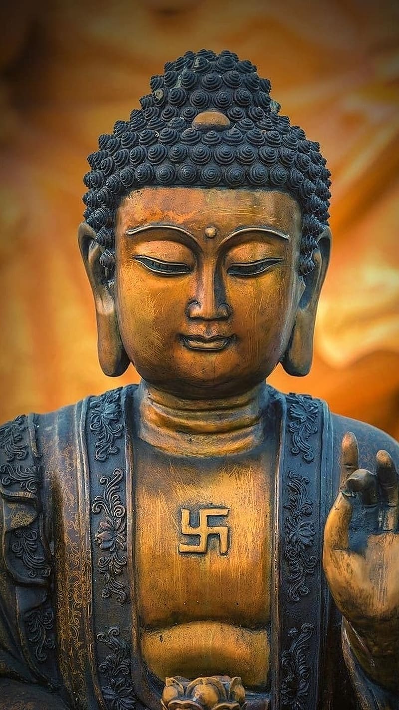 Buddha , Blur Background, religious teacher, siddhartha gautama, HD phone wallpaper