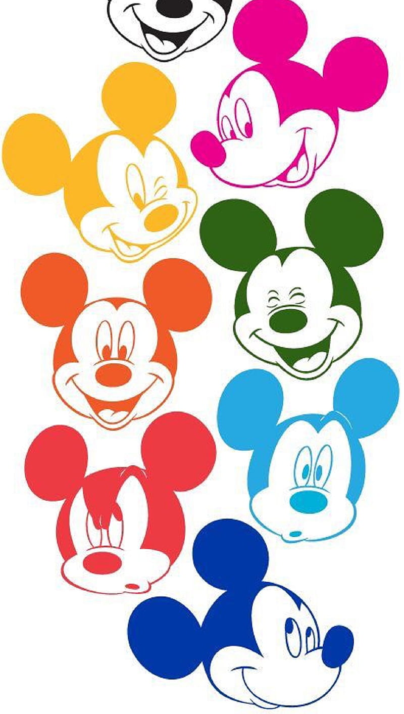 Mickey Mouse, cartoon, HD phone wallpaper
