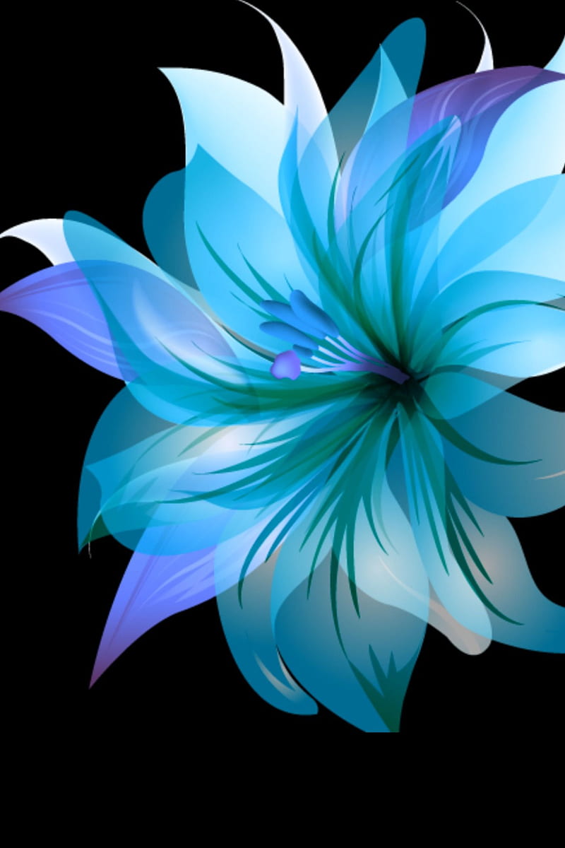 Android 12 Inspired Wall. , Flower , Nature, HD phone wallpaper