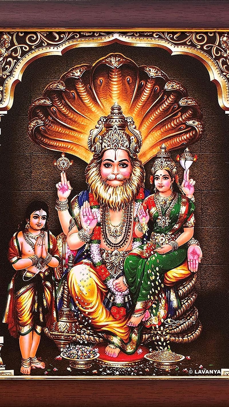 Narasimha Swamy, Lakshmi Narasimha Swamy, lord, god, HD phone ...
