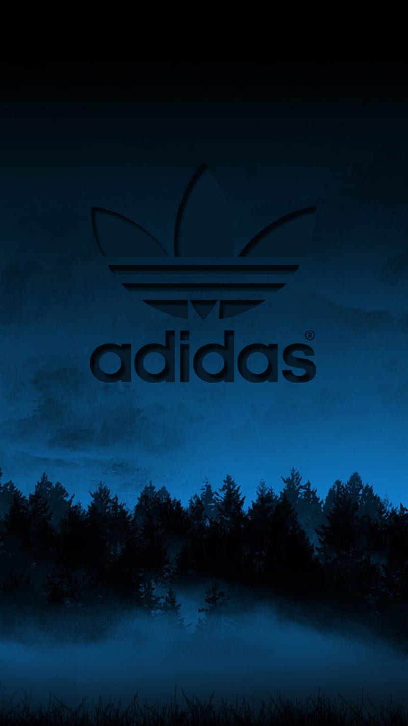 pull brain Mania Adidas, blue, clouds, colors, logo, logos, night, tree, trees, tumblr, HD  phone wallpaper | Peakpx