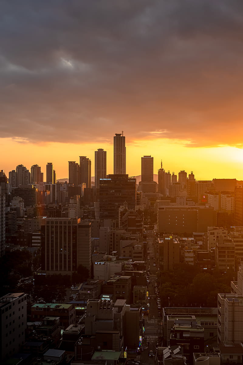 Seoul, city panorama, evening, metropolis, South Korea, HD wallpaper |  Peakpx