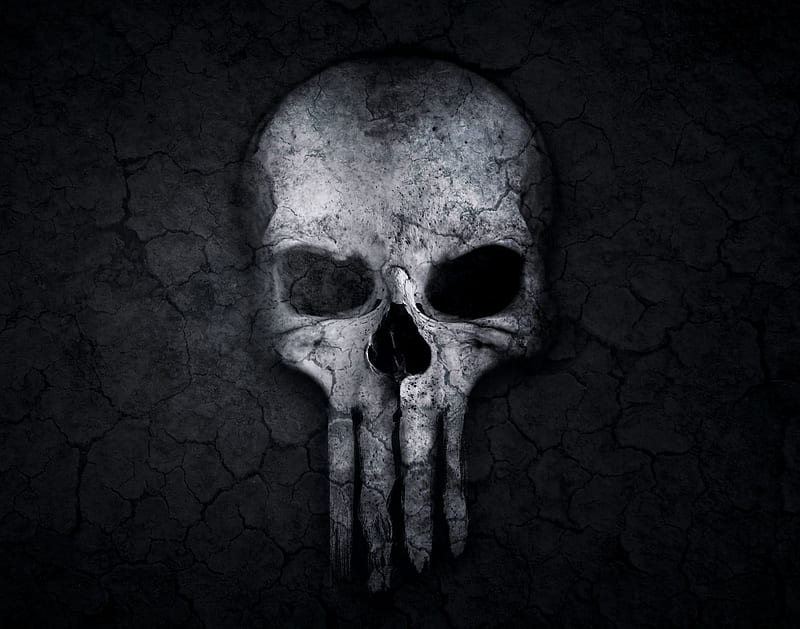 Punisher Skull Artwork, the-punisher, punisher, tv-shows, artwork, artist, digital-art, skull, HD wallpaper