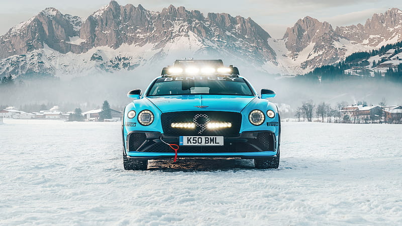 Bentley Continental GT Ice Race 2020 3, HD wallpaper