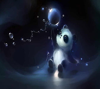 Cute kawaii panda Wallpapers Download