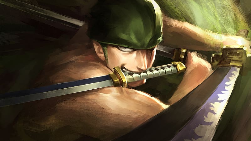 One Piece, enma, loyal, manga, one piece, past, roronoazoro, sacrifice,  sword, HD phone wallpaper