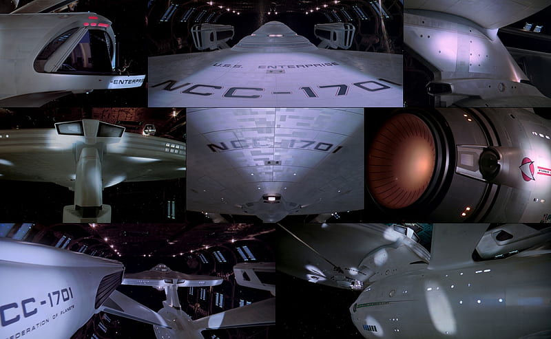 NCC-1701 U.S.S. Enterprise Constitution Class Refit, Enterprise, Trek, Constitution Class Refit, Star Trek, Starship Enterprise, HD wallpaper
