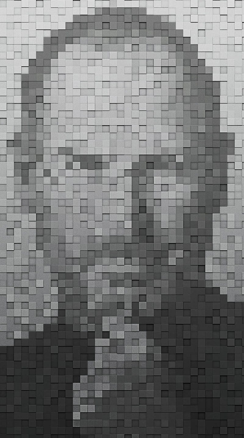 Steve Pixel Portrait, apple, i pad, i phone 5, mini, pixel portrait, steve jobs, HD phone wallpaper
