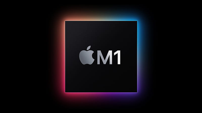 Apple M1 - Poster 2020, apple, m1, poster, HD wallpaper