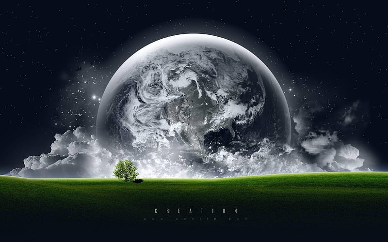 Creation Planet-Creative Design, HD wallpaper