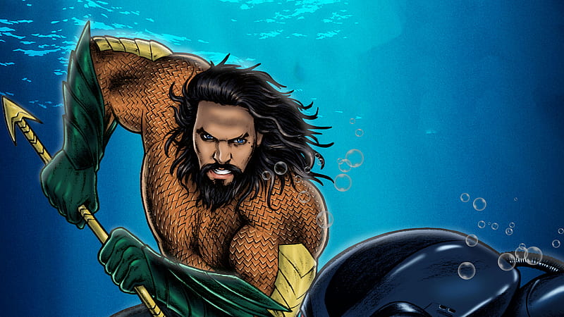 Aquaman Artworks, aquaman, superheroes, artwork, art, HD wallpaper