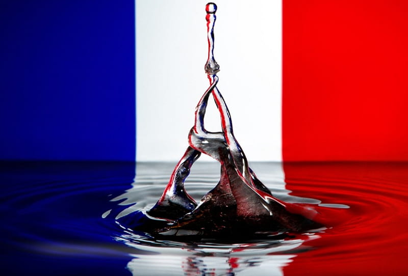 France flag, Paris, HD wallpaper France flag, Paris, HD wallpaper