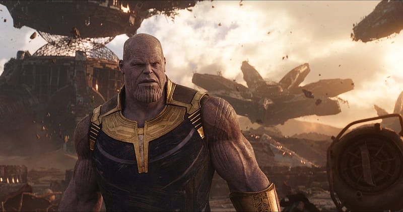 Thanos In Avengers Infinity War, thanos, avengers-infinity-war, movies, 2018-movies, HD wallpaper