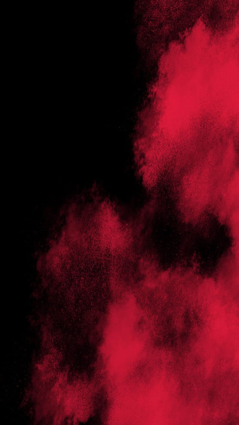 red powder, 2017, 17, abstract, amazing, android, apple, august, best, black, black and red, black background, colored, hello, huawei, illustration, illustrator, ios, iphone, lg, hop, samsung, HD phone wallpaper