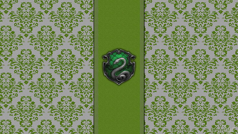 Slytherin Logo In Middle Slytherin, HD wallpaper
