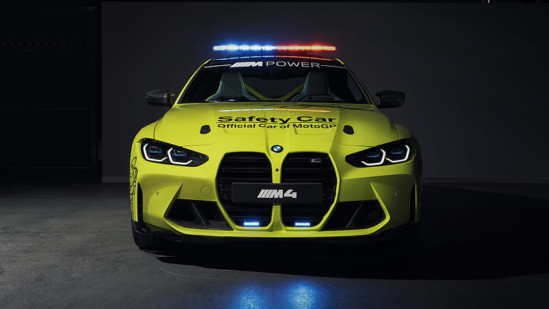 BMW M4 Competition MotoGP Safety Car 2021 2, HD wallpaper