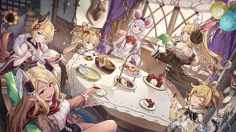 Anime, Granblue Fantasy, Anchira (Granblue Fantasy), Makira (Granblue ...