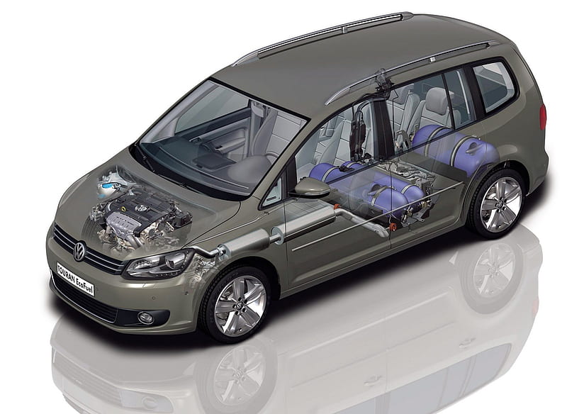 2011 Volkswagen Touran - Technical Drawing, car, HD wallpaper