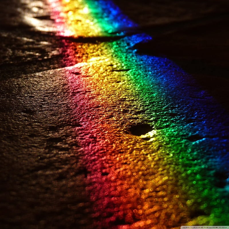 Rainbow Reflection Ultra Background for U TV : Tablet : Smartphone, HD phone wallpaper