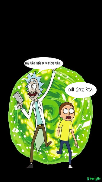 Wallpaper] Rick and Morty Wallpaper iPhone : r/iOSthemes