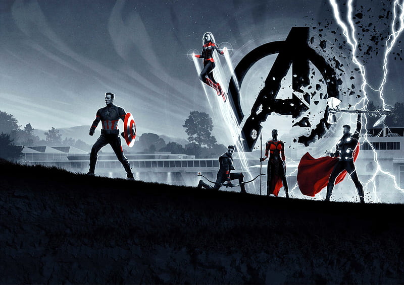 Avengers Endgame Poster, HD wallpaper