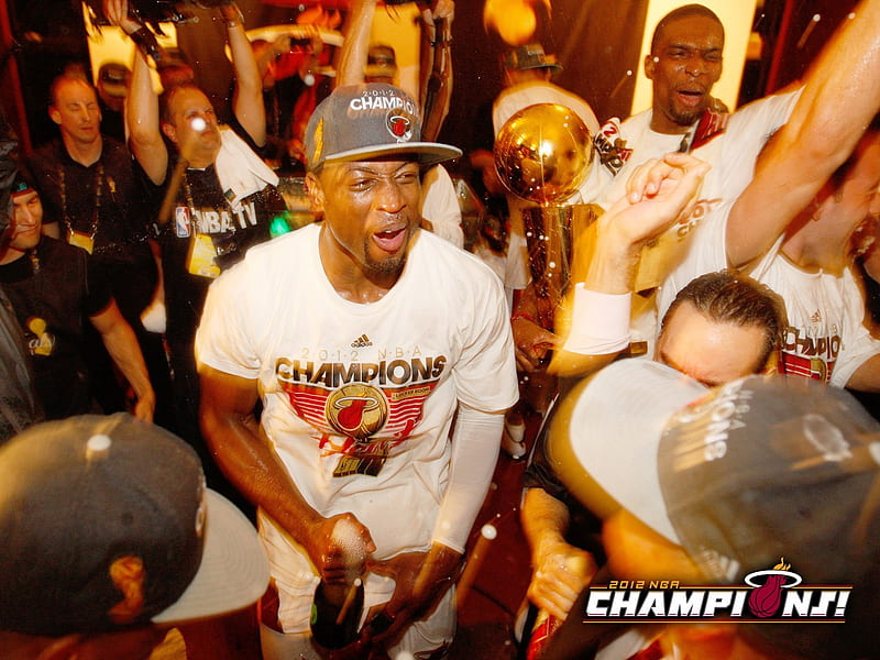 Dwyane Wade-NBA2011-12 Champion Heat, HD wallpaper