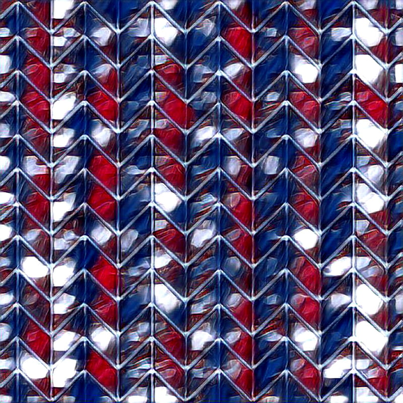 CHEVRON III V47, blue, chevron, colorful, geometric, lines, minimal, patriotic, pattern, red, white, HD phone wallpaper