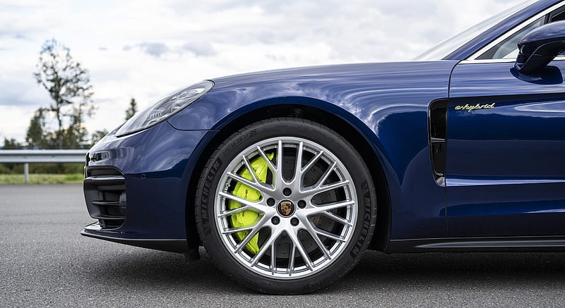 2021 Porsche Panamera 4S E-Hybrid (Color: Gentian Blue Metallic) - Wheel , car, HD wallpaper