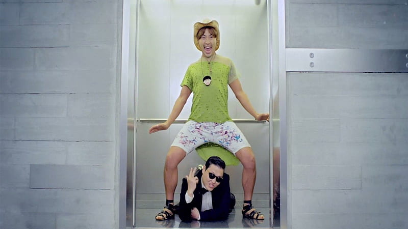 Gangnam Style elevator scene, gangnam style, psy, kpop, noh hongchul, HD wallpaper