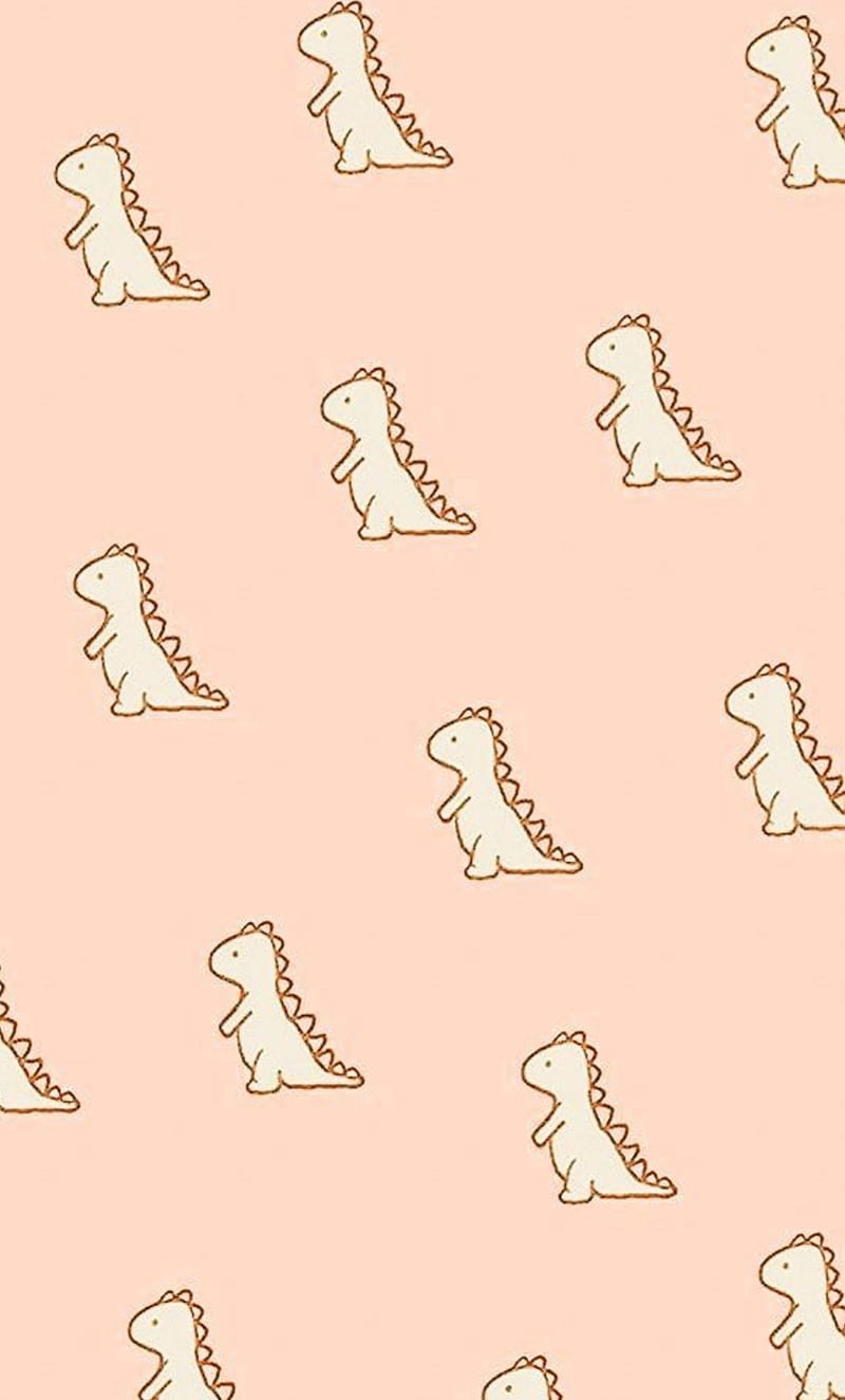 Cute Dino Wallpaper by GraphicStore on Dribbble