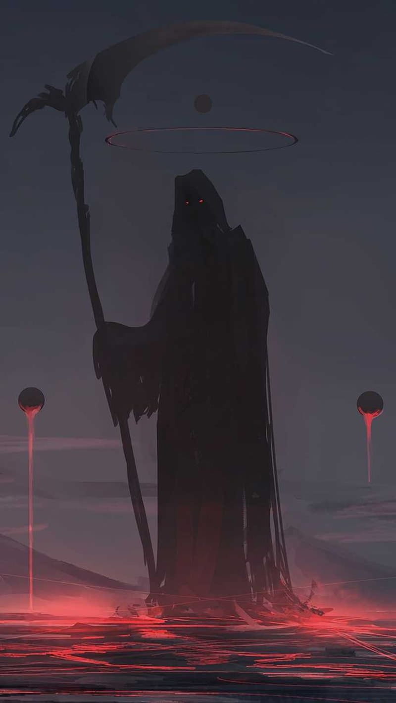 Grim Reaper Browse Grim Reaper with collections of Anime, Cool, Cute,  Female, HD phone wallpaper | Peakpx