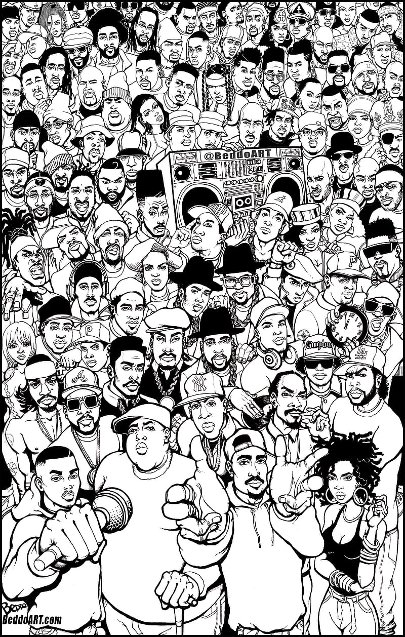 HiphopLegends, hip hop, legend, old school, HD phone wallpaper
