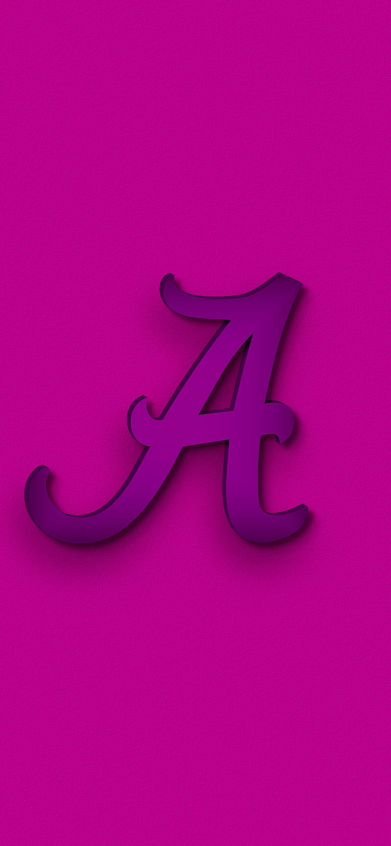 Bama Pink, alabama, crimson, football, logo, HD phone wallpaper