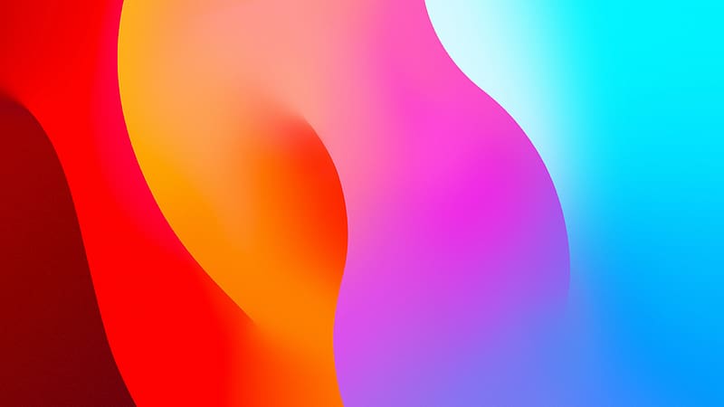 iOS 17, abstract, WWDC 2023, HD wallpaper