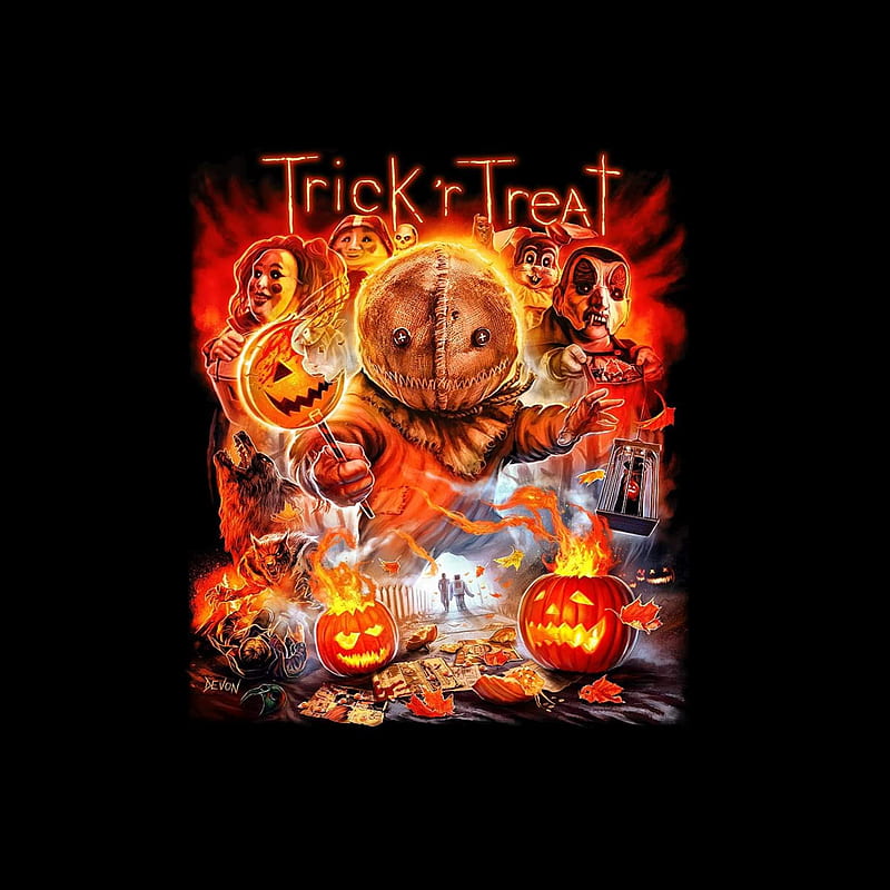 Trick R Treat , halloween, horror, scary, HD phone wallpaper
