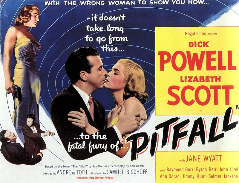 Classic Movies - Pitfall, Classic Movies, Film Noir, Hollywood Movies, Film, Films, HD wallpaper