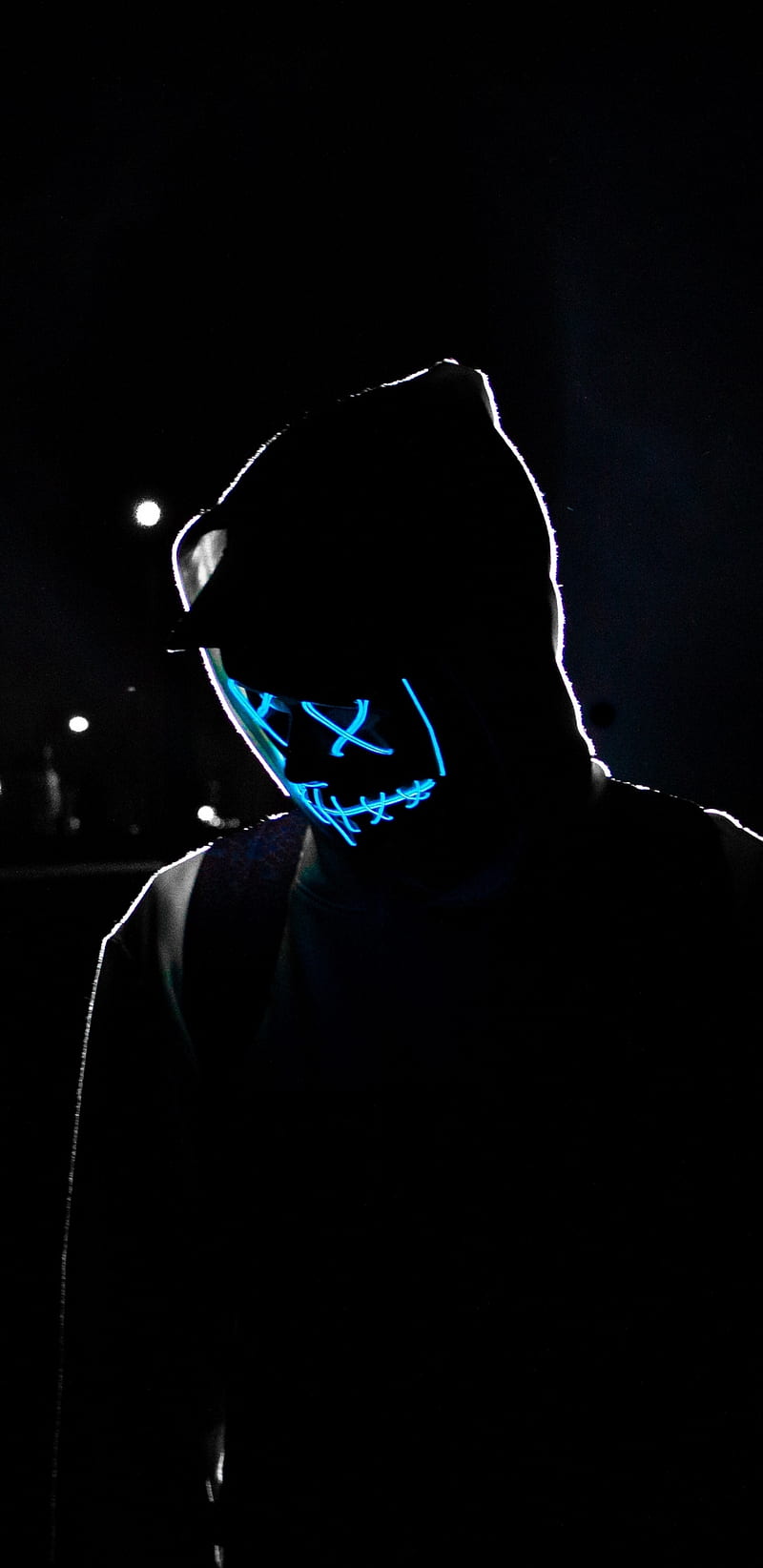 Mascara, hacker, anonymous, mask, marshmello, black, amoled, anonym, HD  phone wallpaper | Peakpx