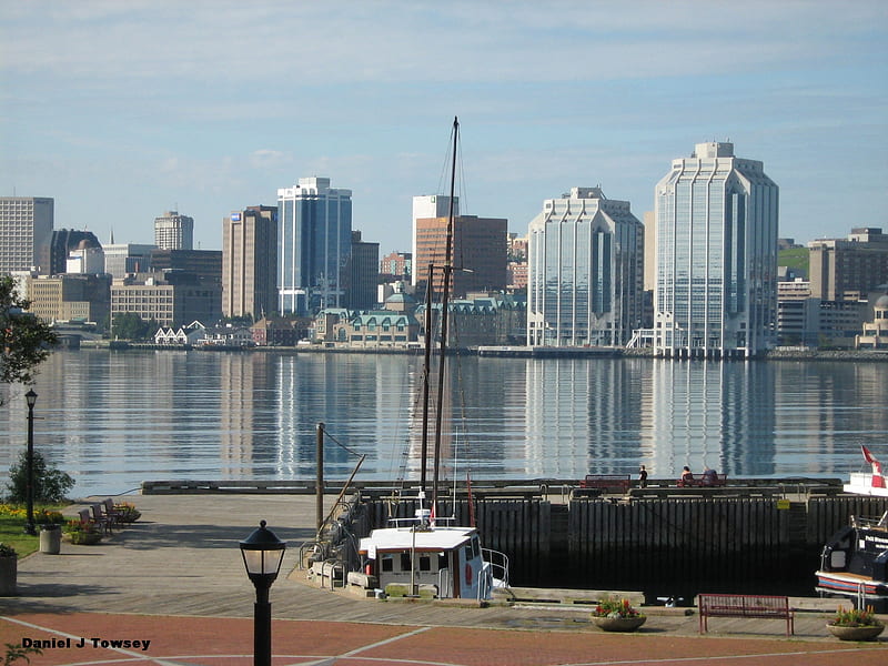 Halifax Harbour, Nova Scotia, danieltowsey, halifax harbour, nova scotia, HD wallpaper
