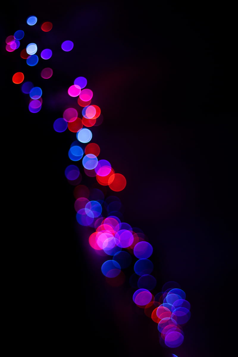 glare, bokeh, colorful, lights, blur, HD phone wallpaper