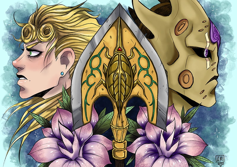JoJos Bizarre Adventure Golden Wind AGF2019 Especially Illustrated B2  Tapestry Anime Toy  HobbySearch Anime Goods Store